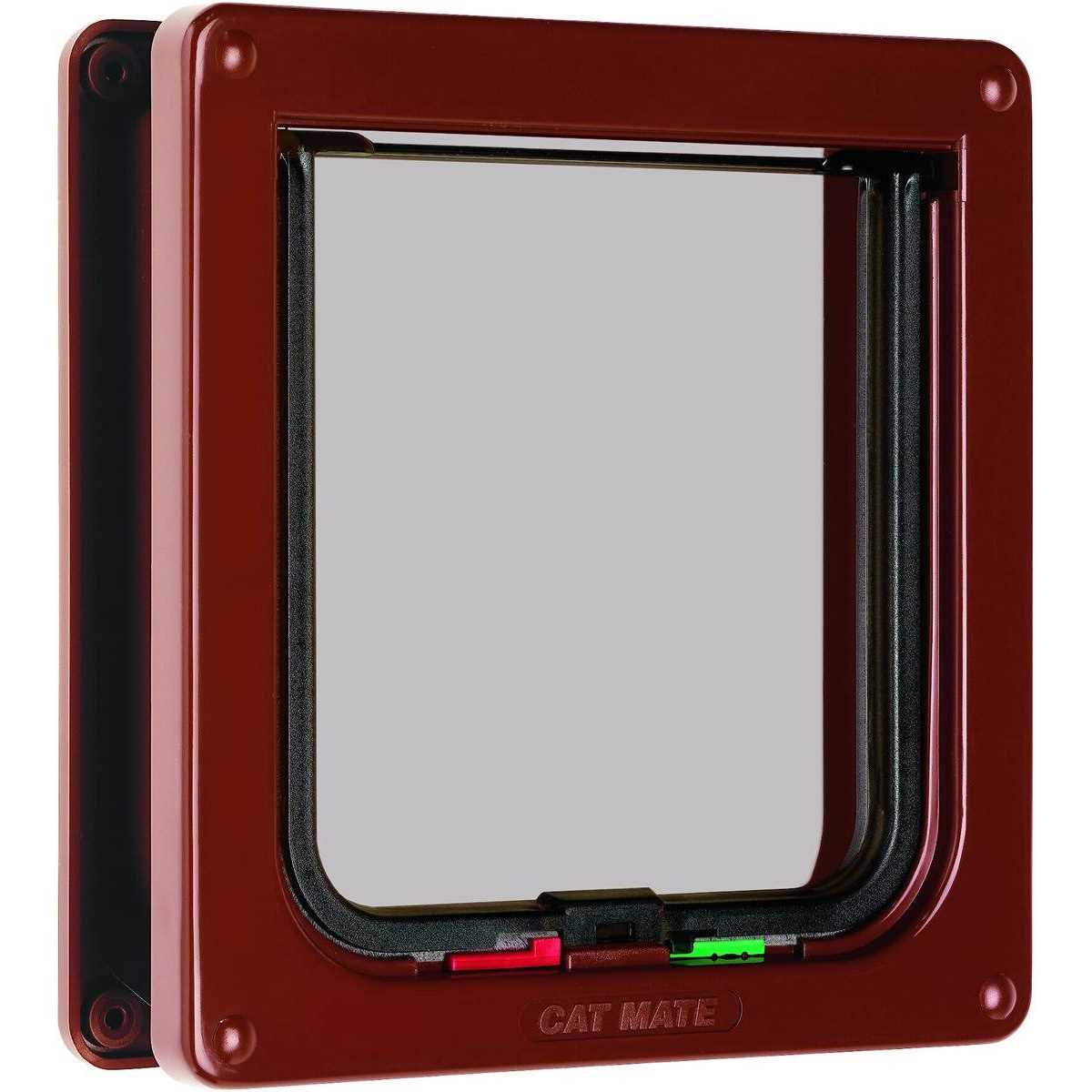 4 Way Locking Cat Flap with Door Liner S119154