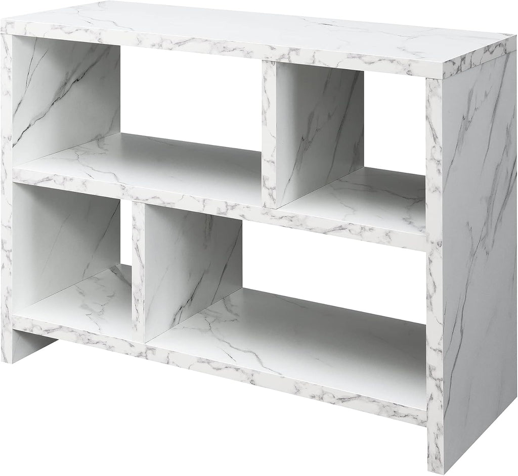 White Console Bookcase Q20736