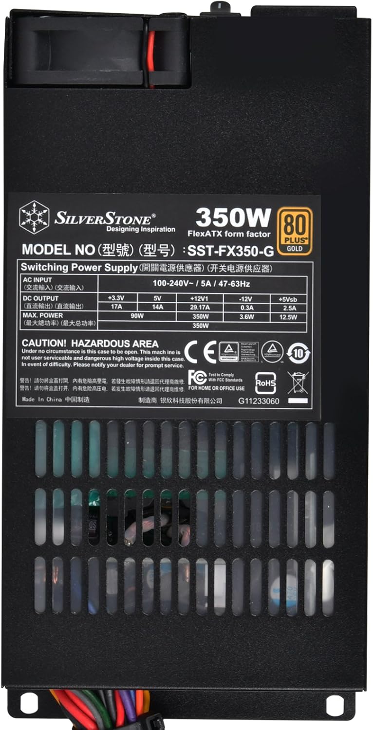 350 Watt Flex ATX Power Supply 80 Plus Gold U579295