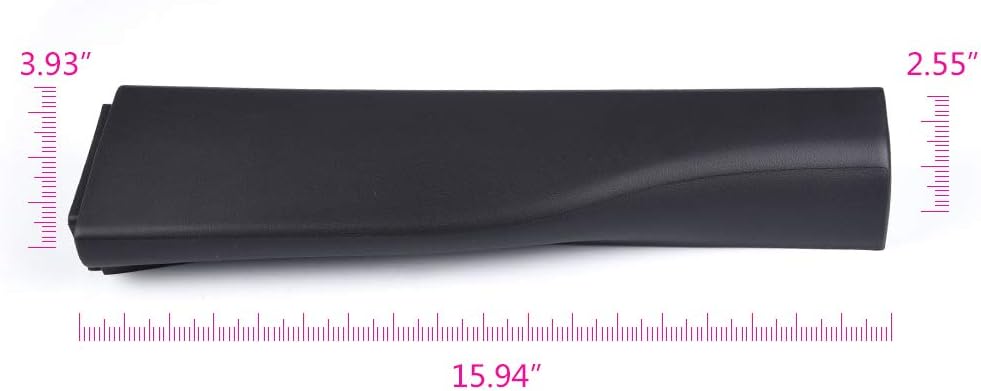 Black Tailgate Protector Molding Trim Caps J179251