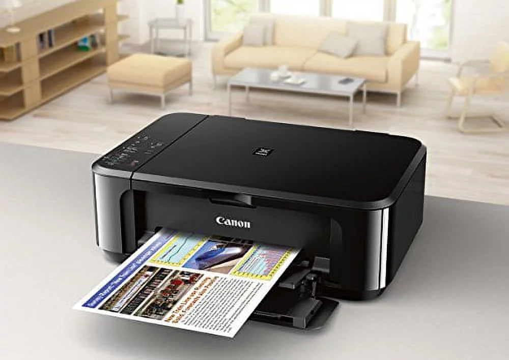 Black Wireless All-In-One Color Inkjet Printer Z39737