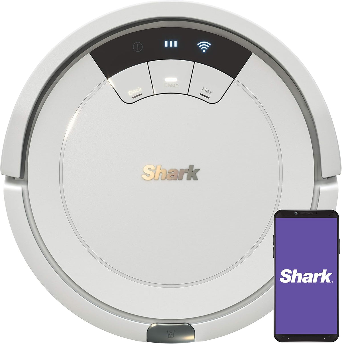 White Robot Vacuum M610
