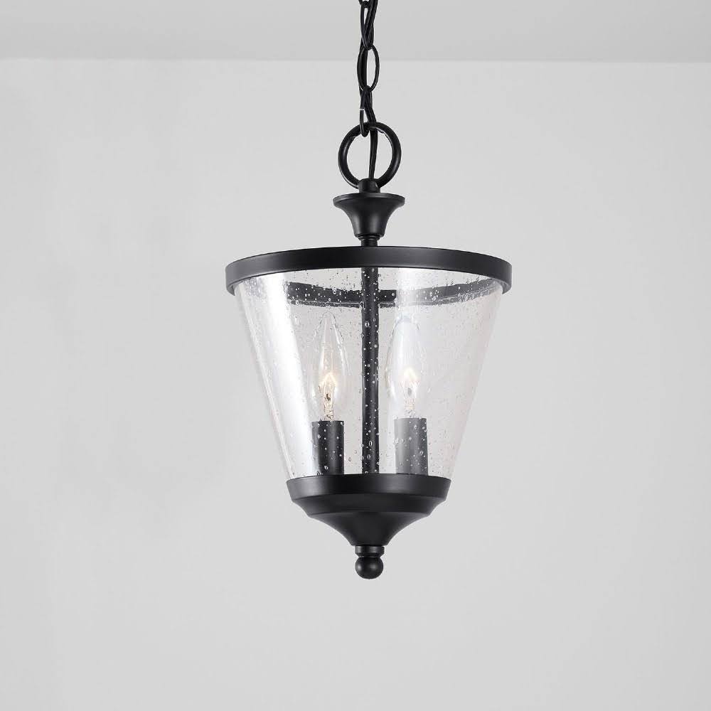2 Light Foyer Burnished Bronze Z4098