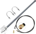915MHz 6dBi LoRa Gateway Antenna with Extension Cable Q750