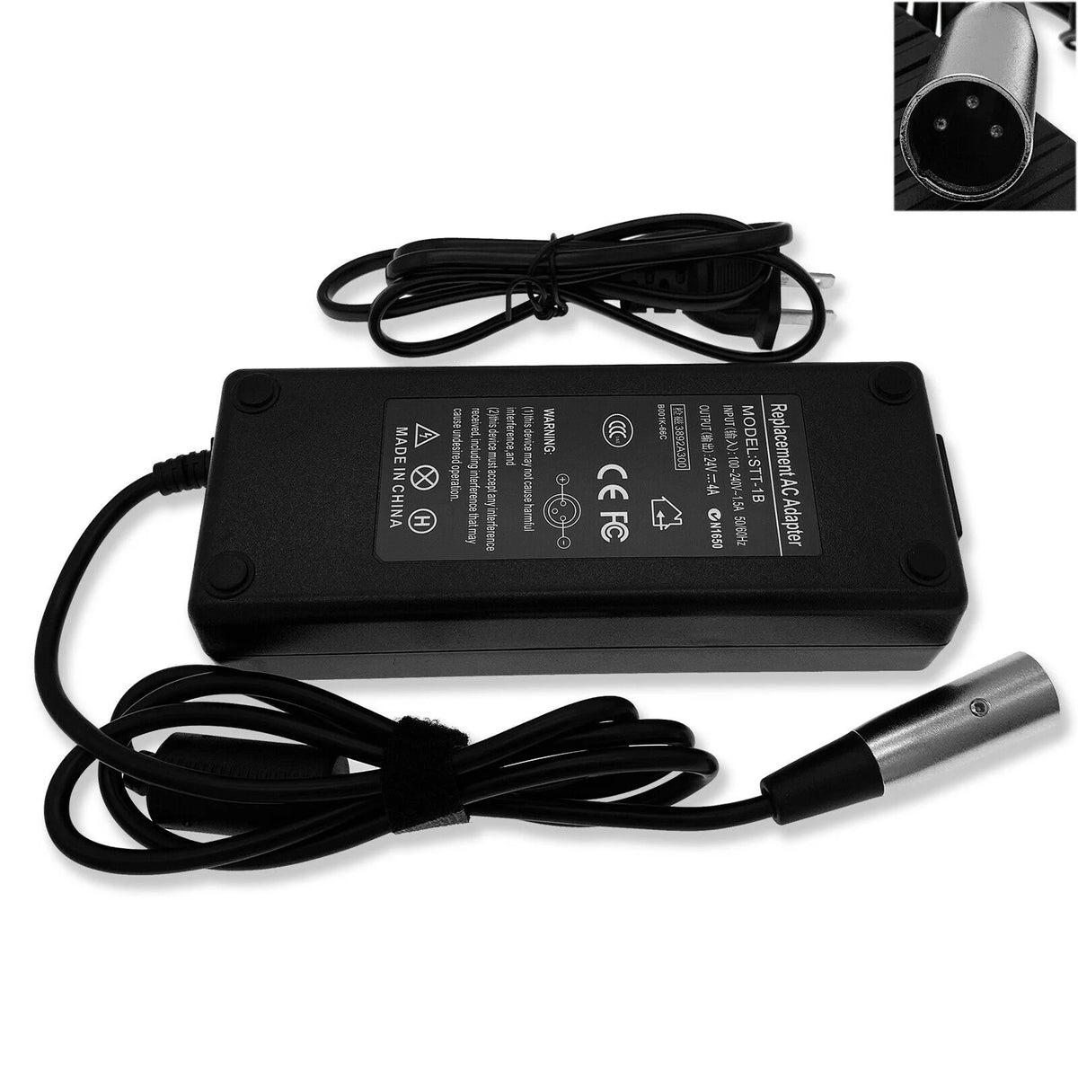 24V 4A 96W Electric Scooter Battery Charger C331