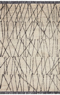 Cream Charcoal 2'7 x 8'0 Rug G15770