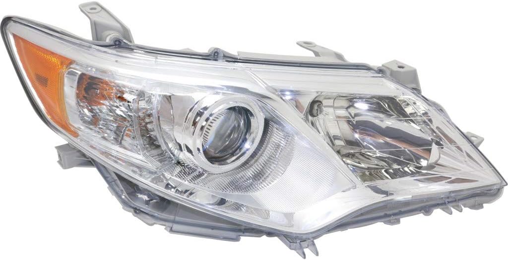 Halogen Headlight Assembly Pair for Toyota Camry 2012-2014 A115665