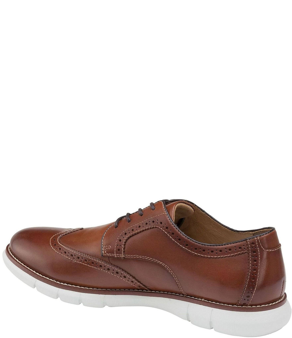 Tan Full Grain Wingtip Shoes H1718