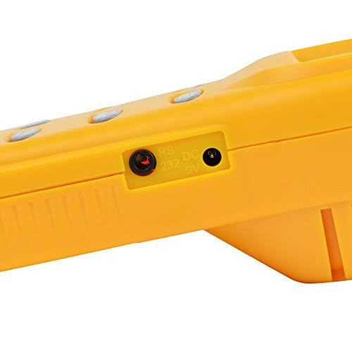 Yellow Digital Carbon Dioxide Temperature Humidity NDIR Sensor Tester S826009