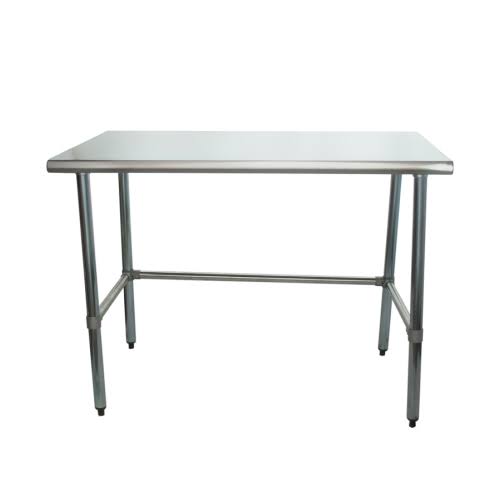 48x22 x 30x22 Stainless Steel Work Table with Galvanized Cross Bar C643