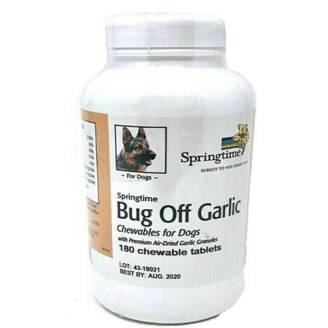 Garlic Chewables for Dogs 180Tabs N914817