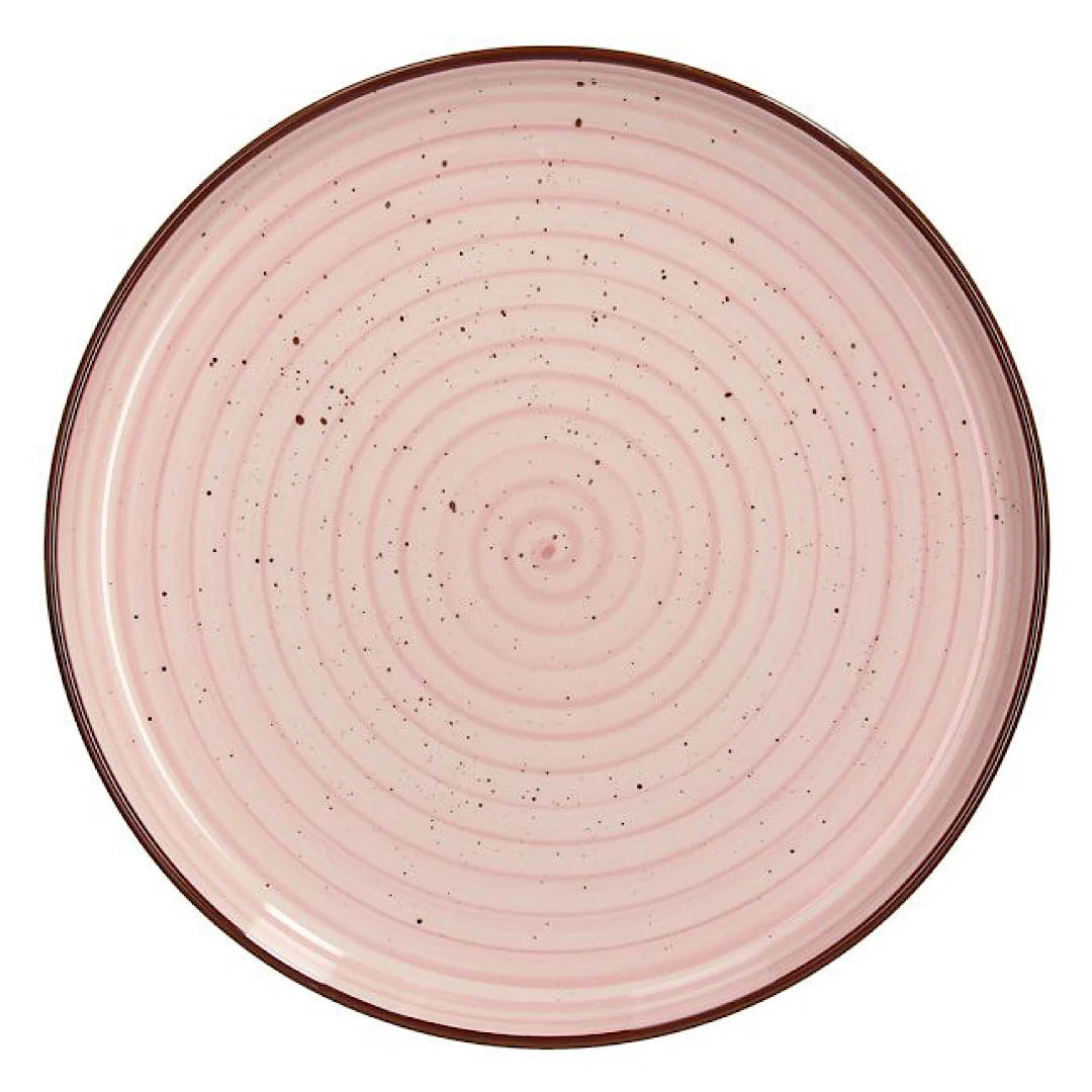 Pastel Pink Soup/Salad Plate 18.5cm R692