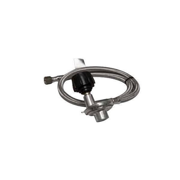 LP Grill Repair Regulator with 36x22 Braided SS Hose N5769