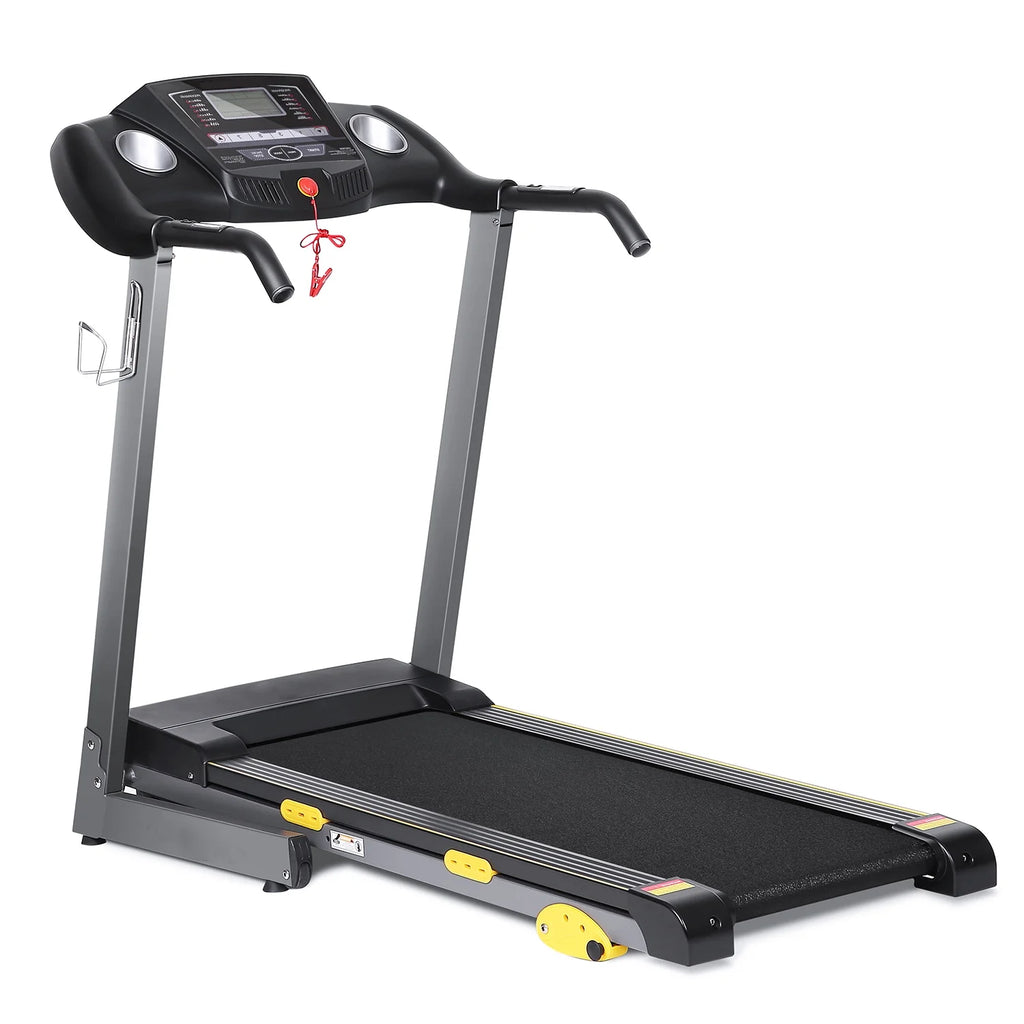 Folding Electric Treadmill with 3 Level Incline F543282