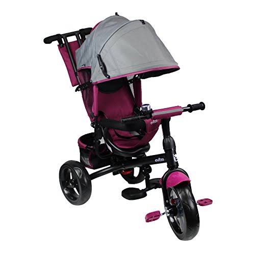 4-in-1 Stroller Trike with Full Canopy (Pink) V9497