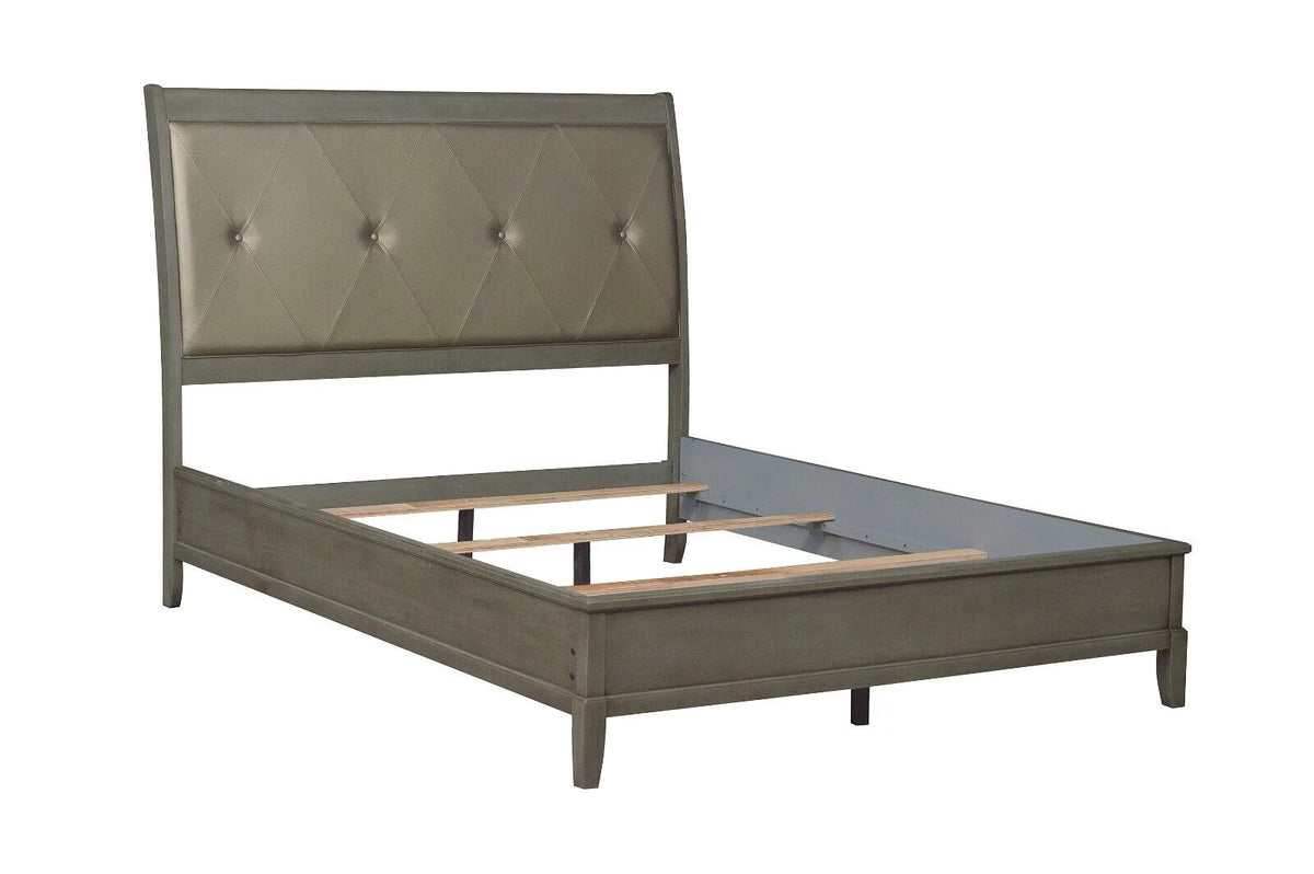 5pc Wooden Bedroom Furniture Set Cal-King Bed B535