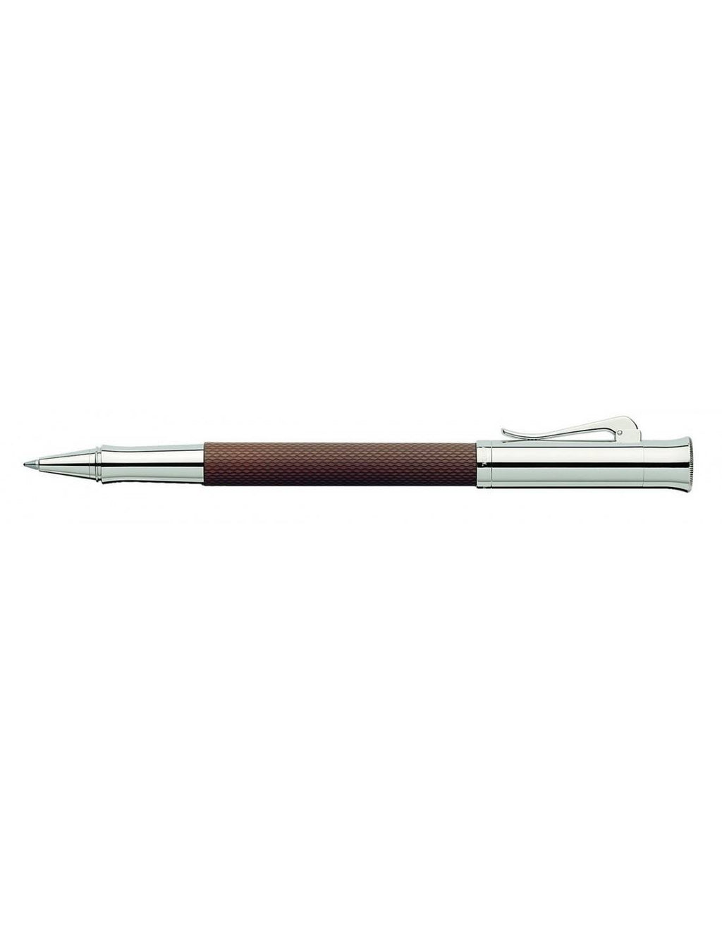 Cognac Guilloche Rollerball Pen Z997066