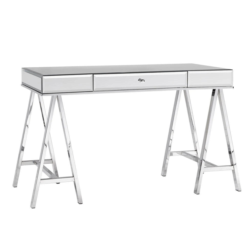 Chrome Mirror Writing Desk K224713