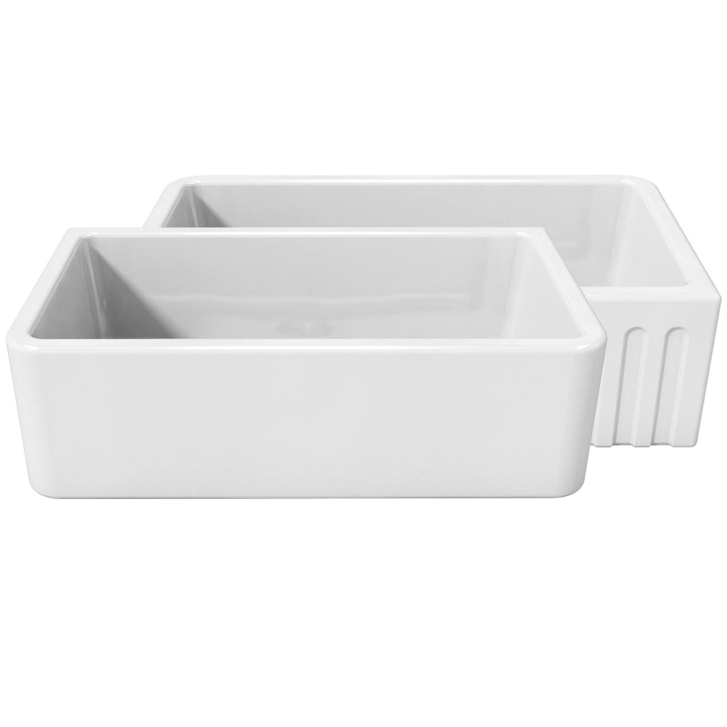 Reversible Fireclay Farmhouse Sink D569
