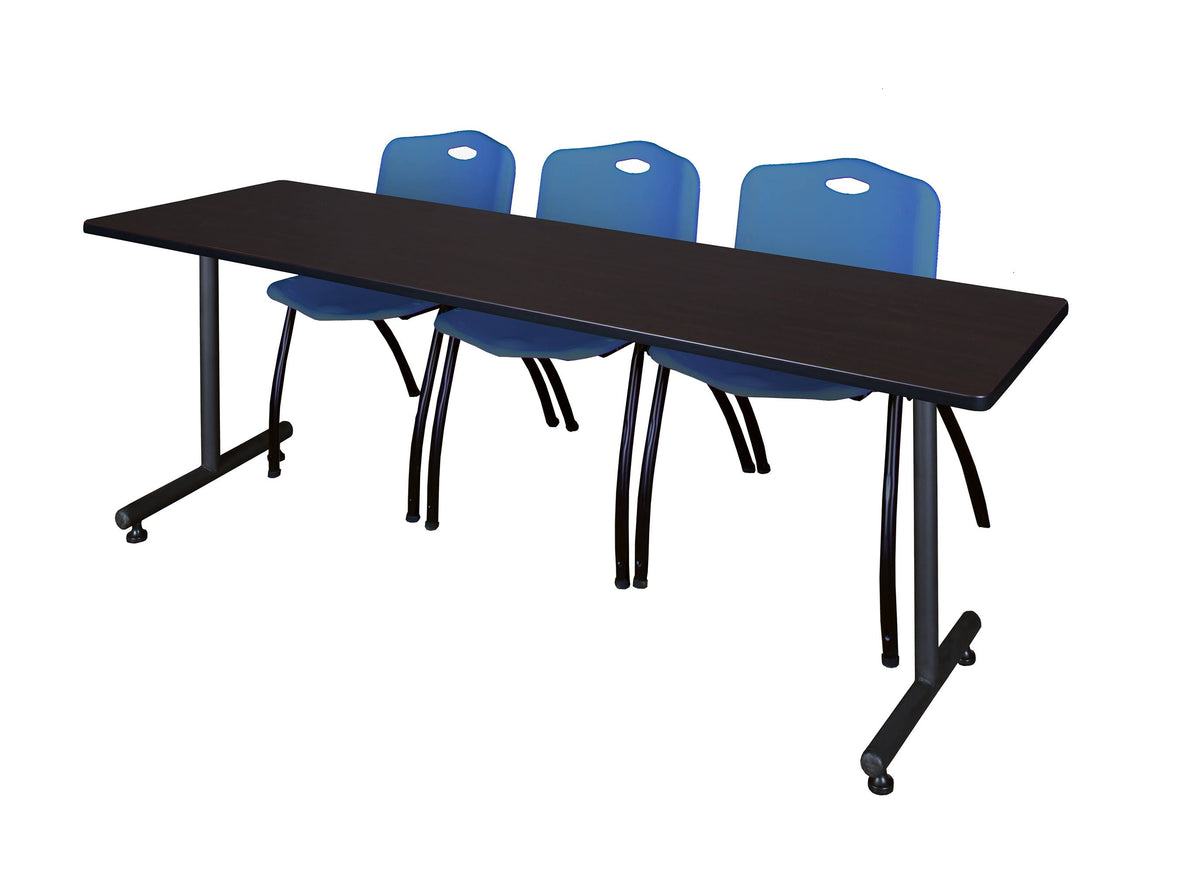 Kobe Training Table with 2 Stack Chairs W6576