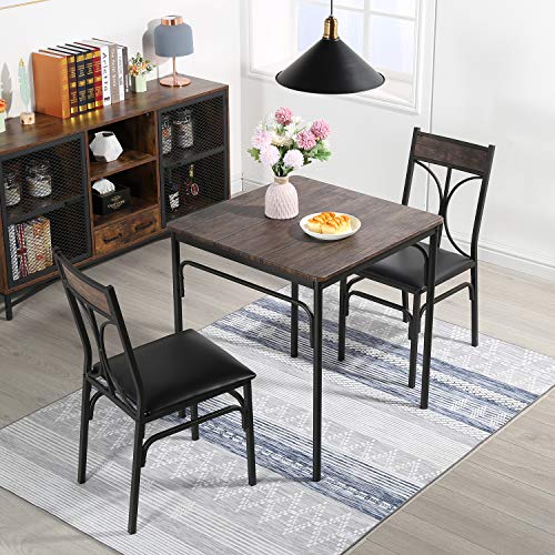 Kitchen Dining Table Set with 2 Chairs D97983