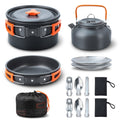 16pcs Camping Cookware Set with Pot and Pan R9090