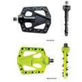 Neon Yellow Flat Iron Pedals A727