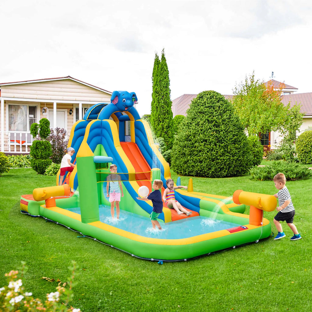Inflatable Water Slide Splash Pool L542063