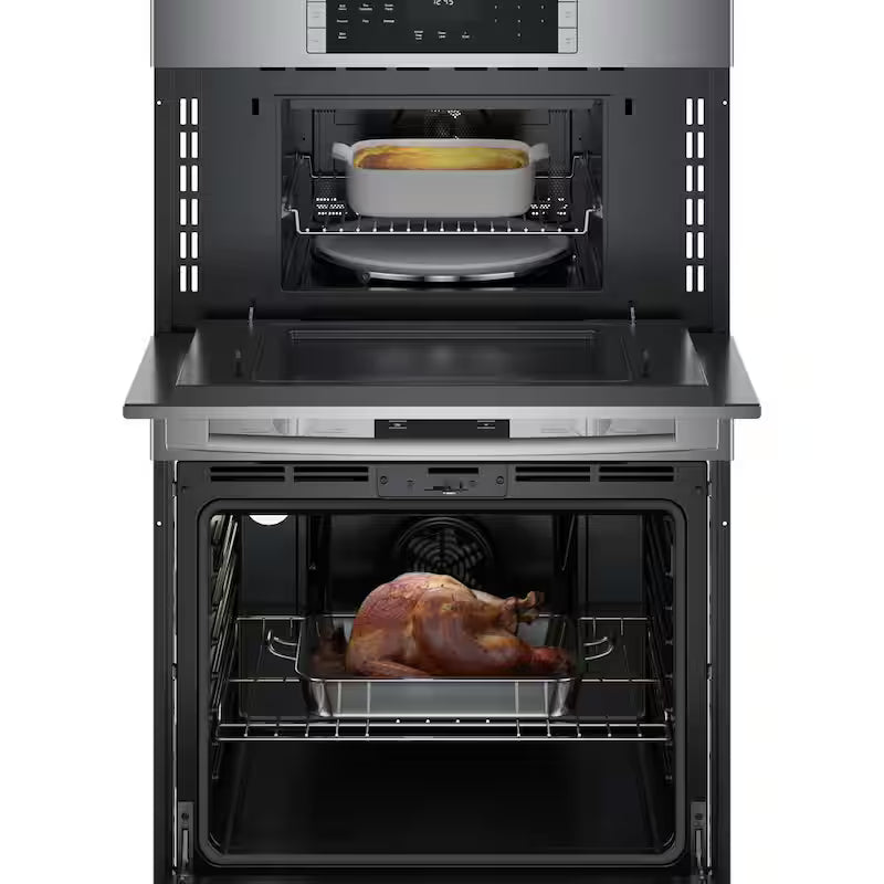30 in. Double Electric Convection Wall Oven Microwave Stainless Steel G460268