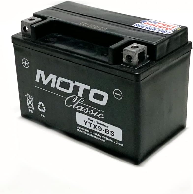Maintenance Free Sealed AGM 270CCA Battery Q749