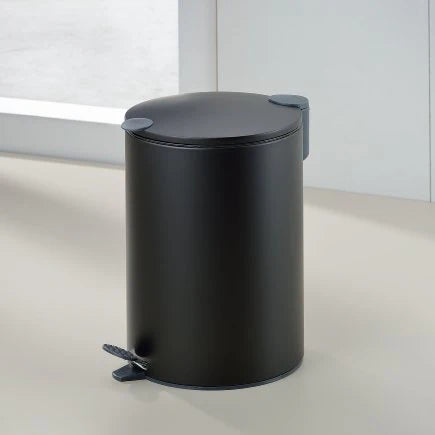 Black 12 L Dust Bin Mats R1261