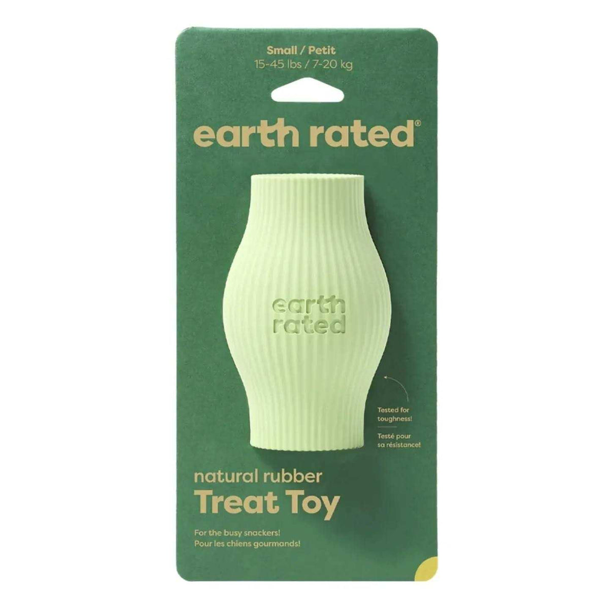 Green Rubber Dog Treat Toy D1537