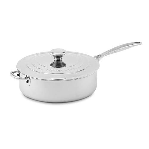 4.5-Quart Stainless Steel Saute Pan with Lid R699
