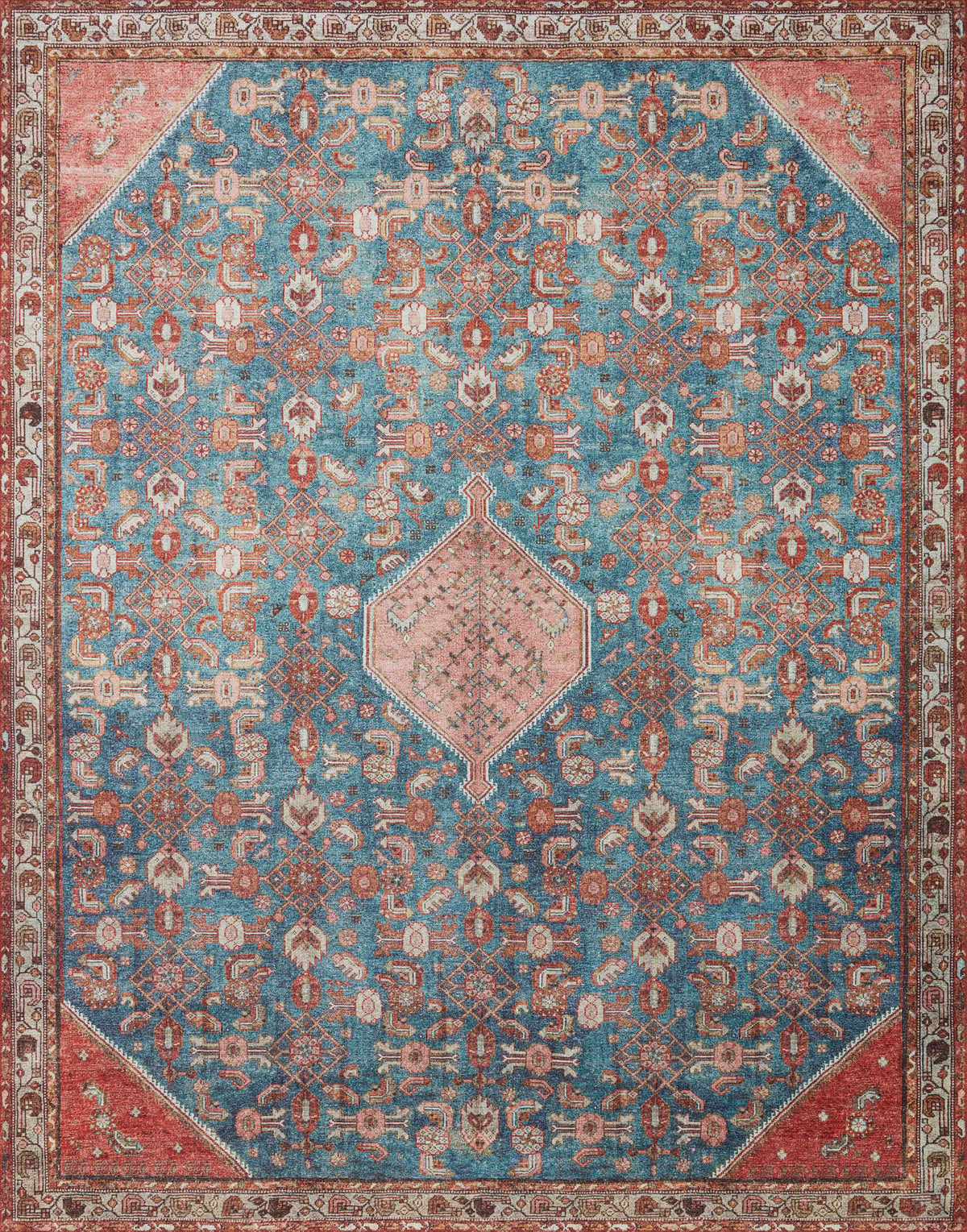 5' x 7'6 Rug T2090