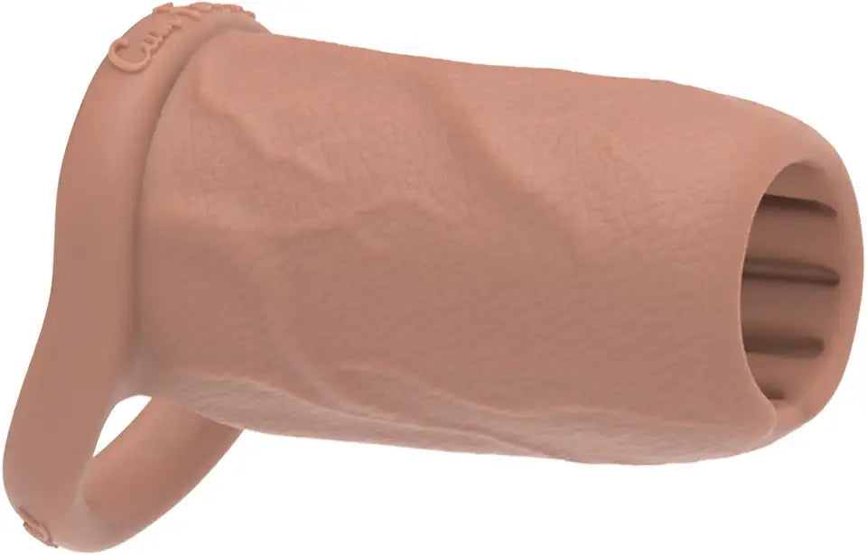 Penis Sleeve 4" L x 2" W Platinum Silicone F900767