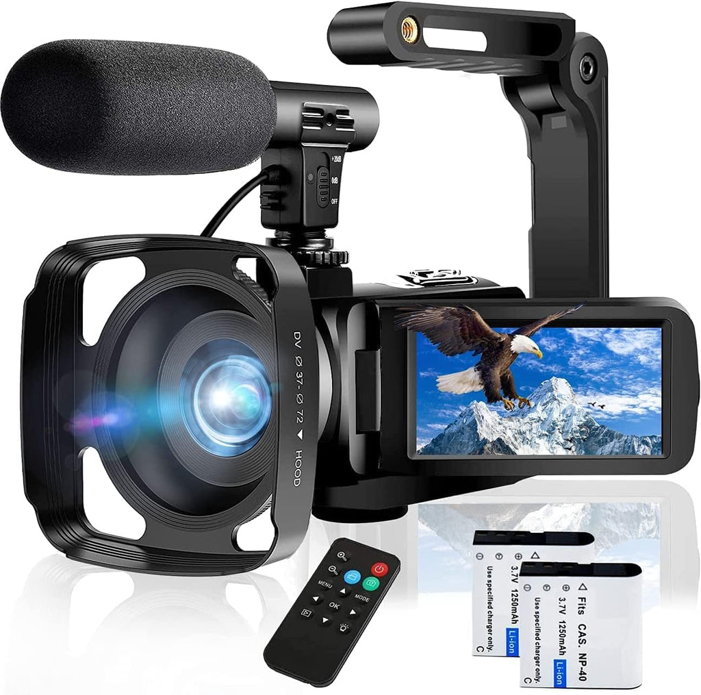 2.7K Full HD 30FPS Vlogging Camera with Microphone & Remote V57957