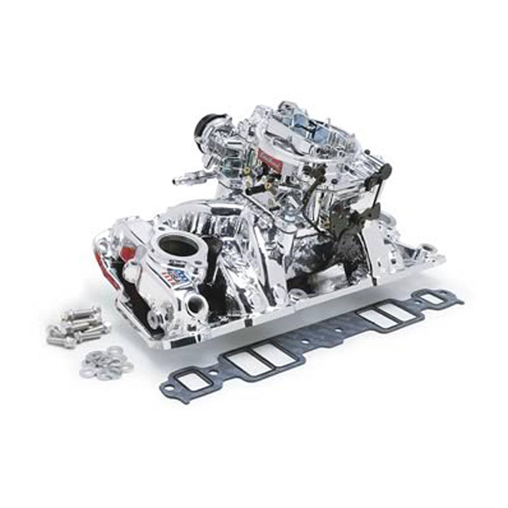 Single-Quad Manifold and Carb Kit M8951