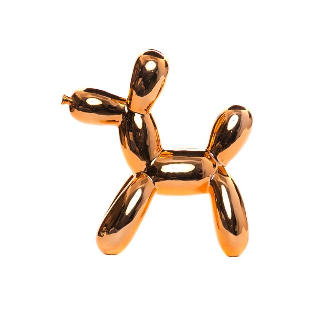 Copper Balloon Dog Bank X766