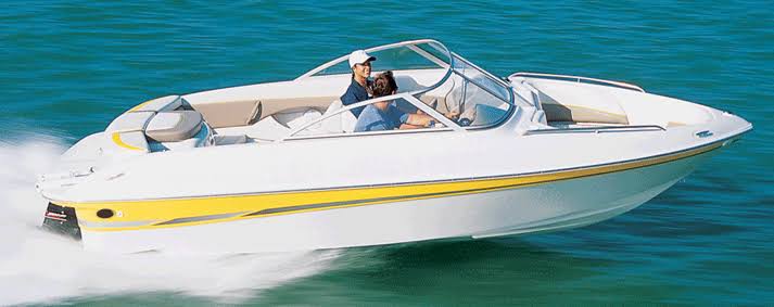 Navy Blue V-Hull Runabout Cover P864497