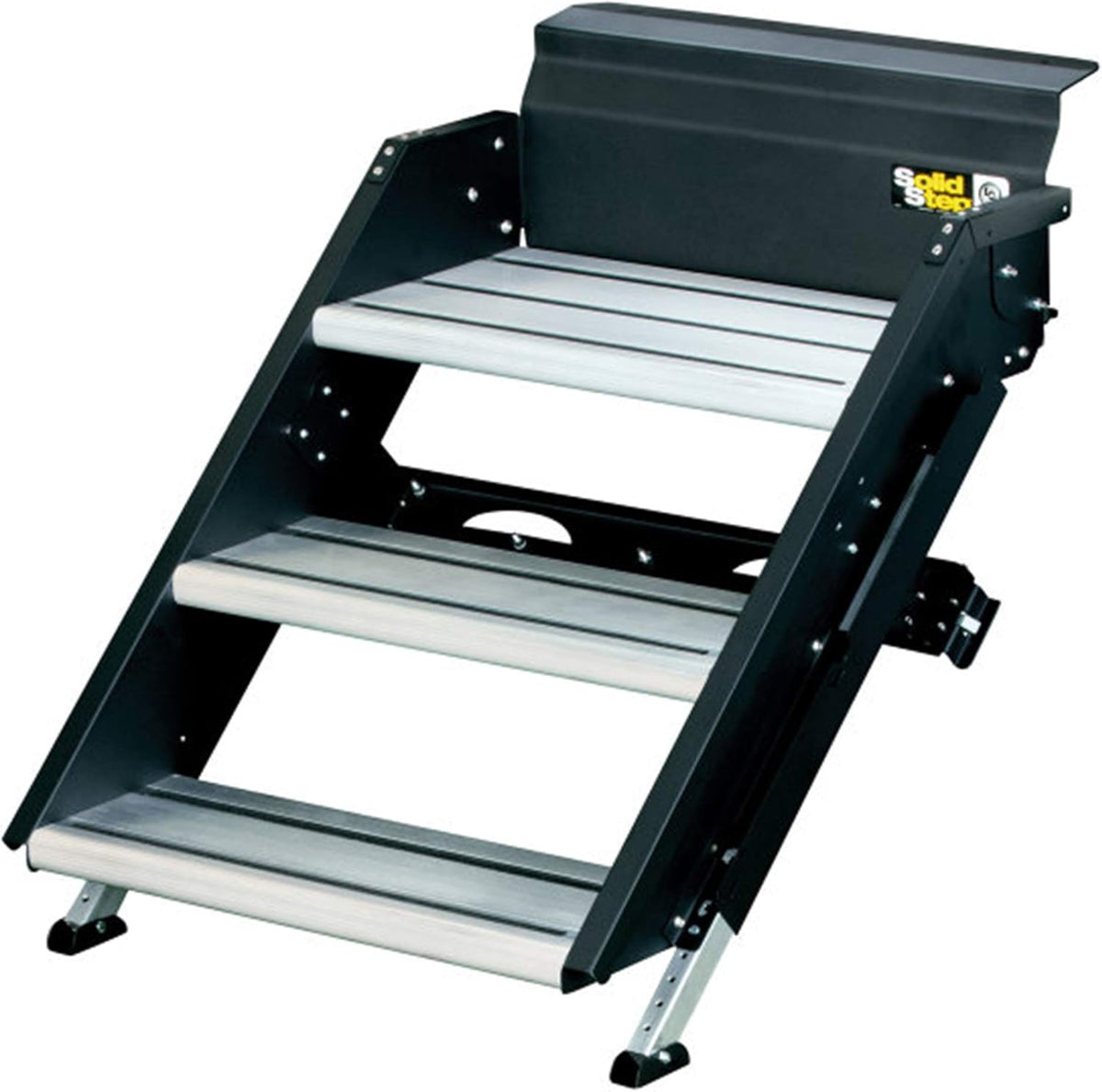 28" Solid Step, Black O15193