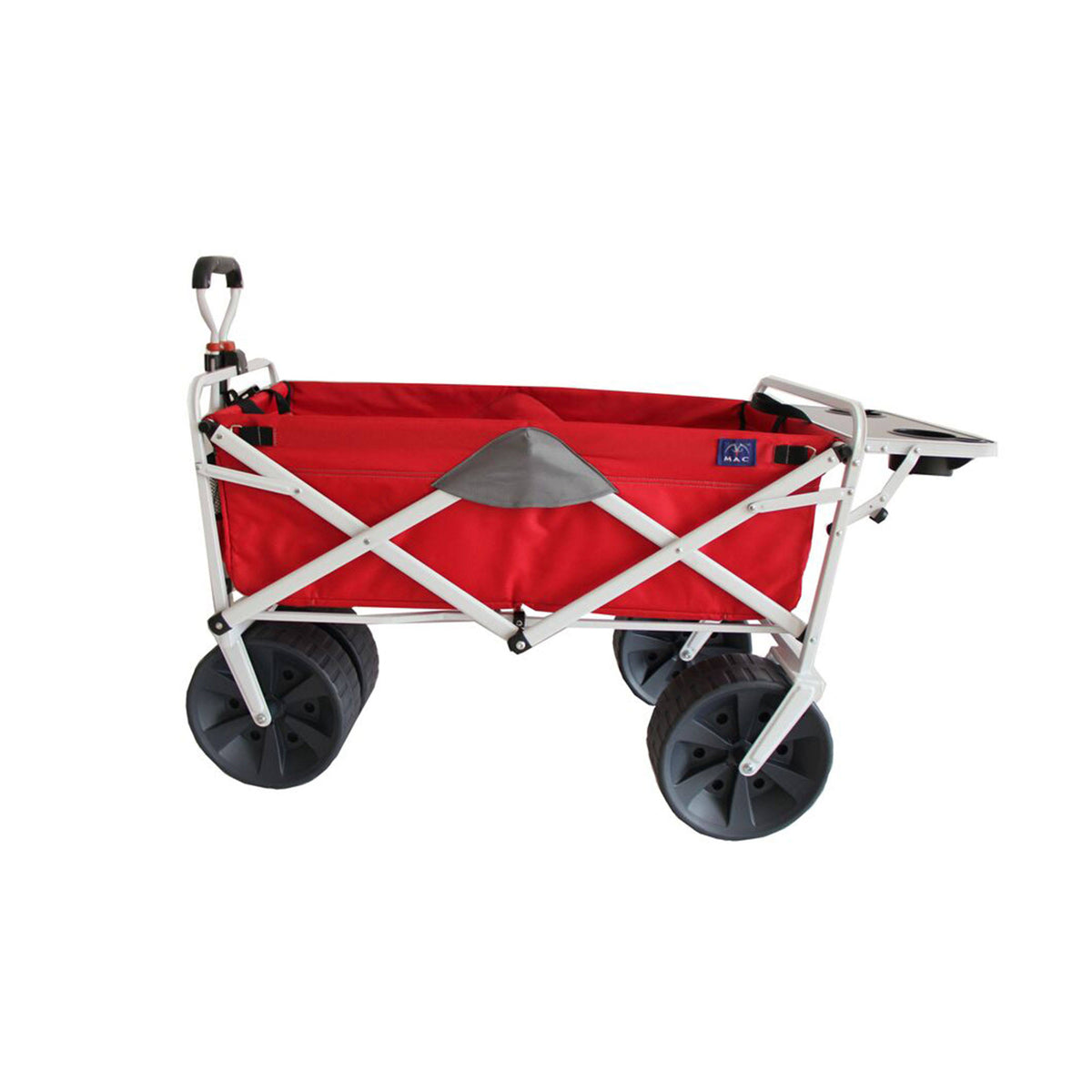 Folding Heavy Duty All Terrain Beach Wagon with Side Table M3140