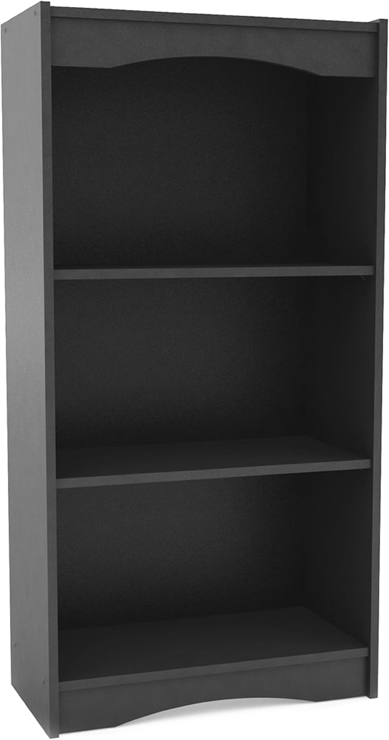 Midnight Black Tall Bookcase L8974