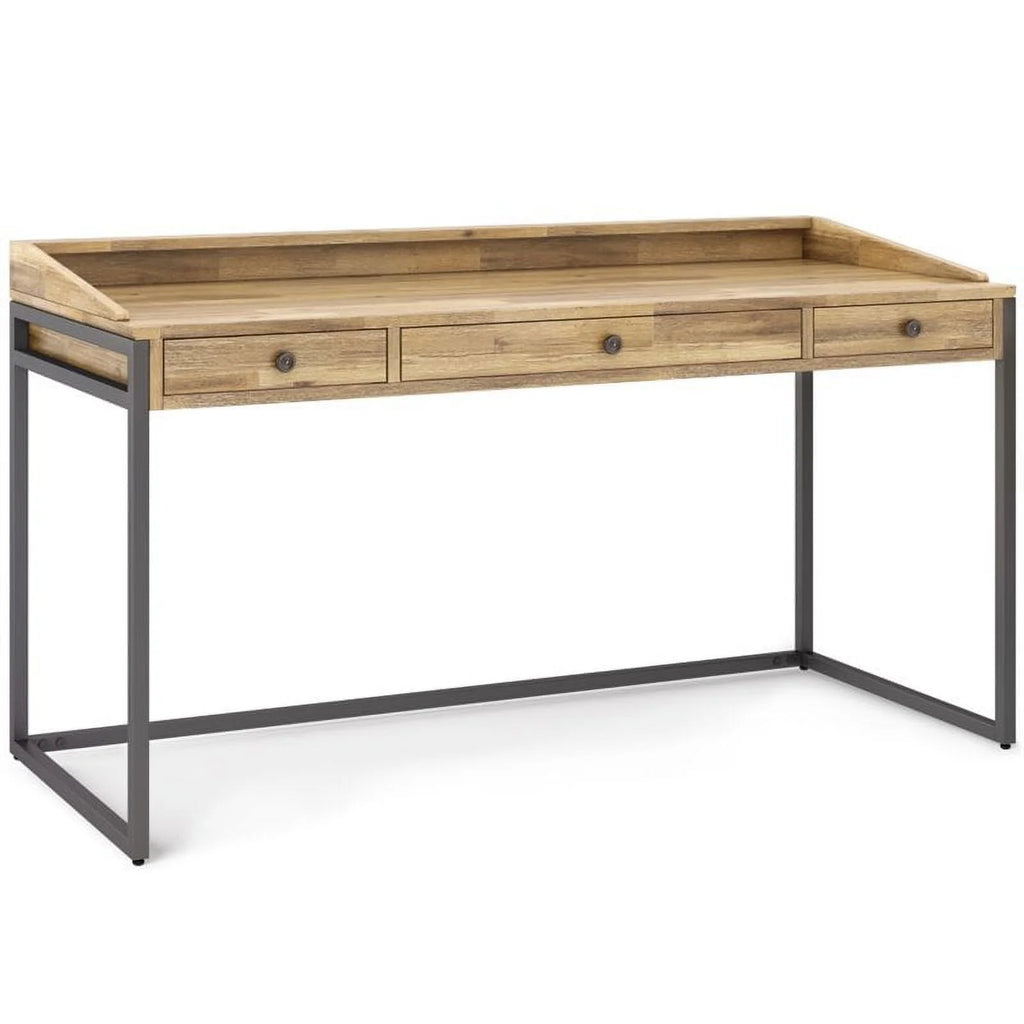 60" Solid Wood Modern Computer Desk Y688