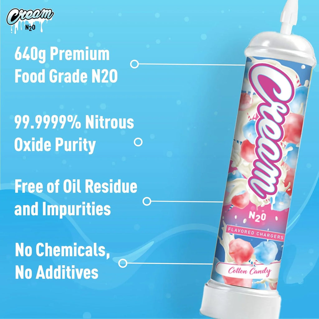 Cotton Candy Whipped Cream Charger 640g X2920