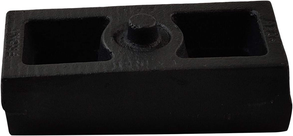 2 Rear Suspension Lift Solid Cast Iron Blocks with 11 Round Leaf Spring Axle U Bolts Q883