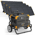 Portable Power Station 1920Wh 2000W with Solar Panels O80193