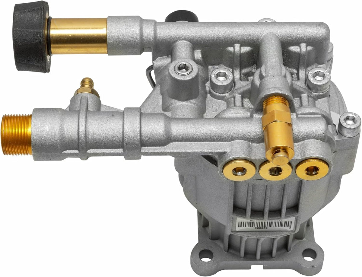 Horizontal Axial Cam Replacement Pressure Washer Pump Kit, 3300 PSI, 2.4 GPM, 3/4 Shaft, Silver B686254
