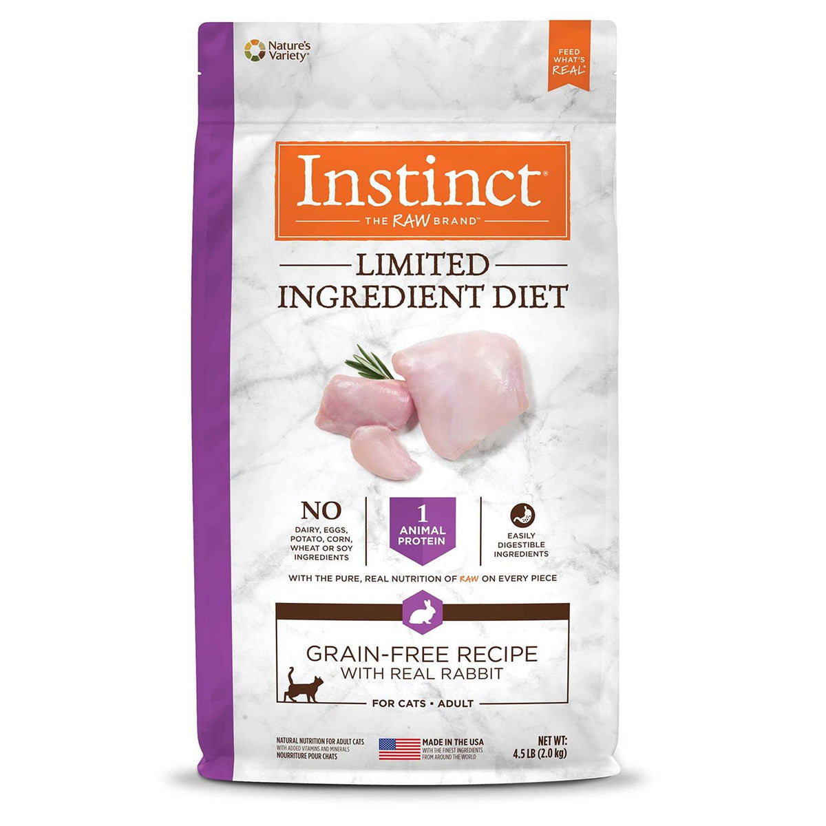 Limited Ingredient Grain-Free Rabbit Dry Cat Food G341153