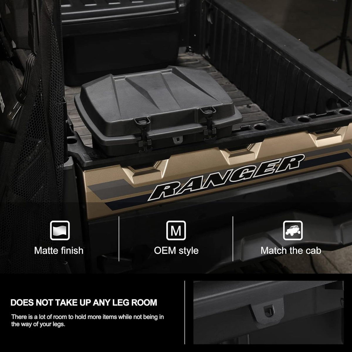 Rear Cargo Box Trunk Bed Tool Storage Bin Q6350