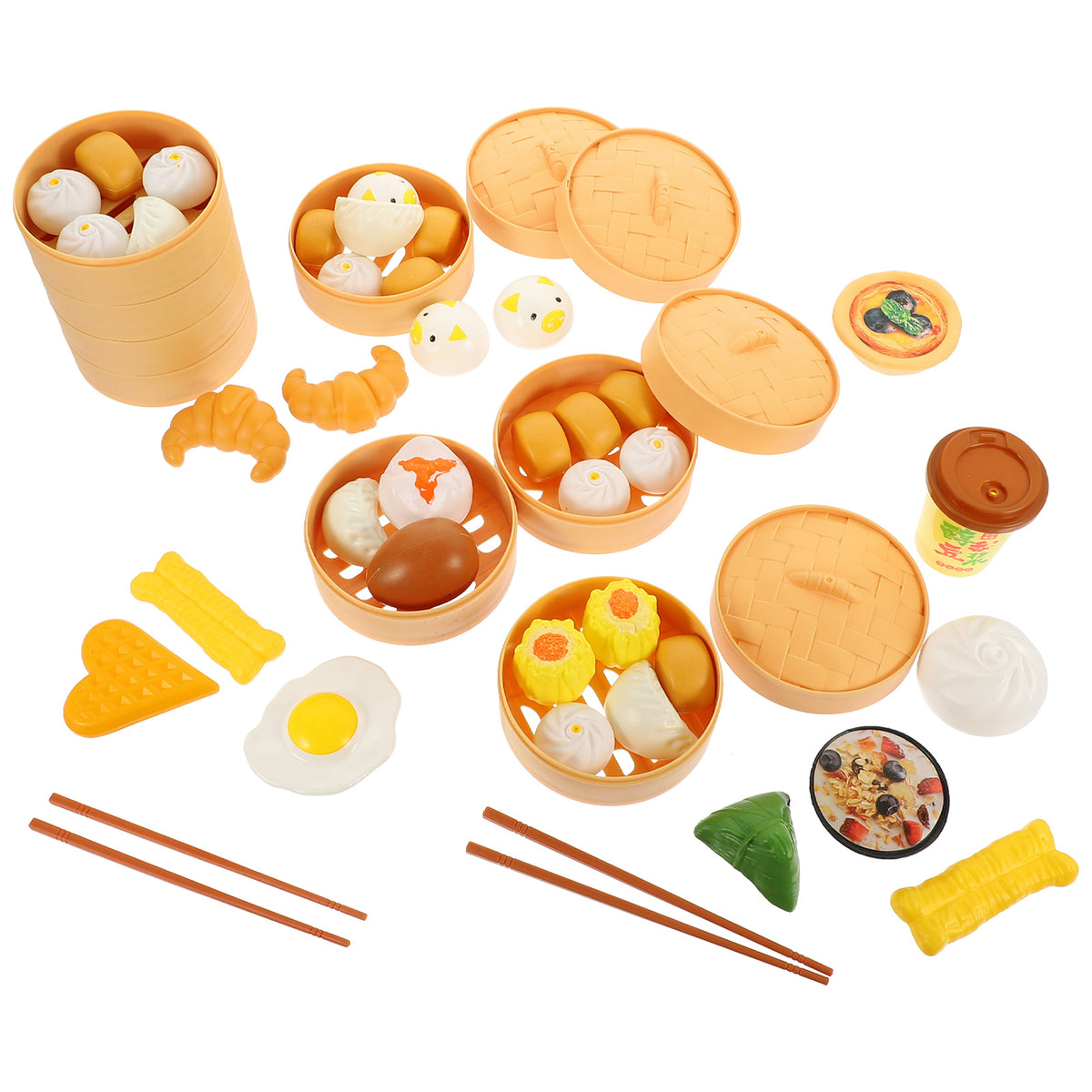 3 Sets/51pcs Kid Cooking Toys Kitchen Toys I636005